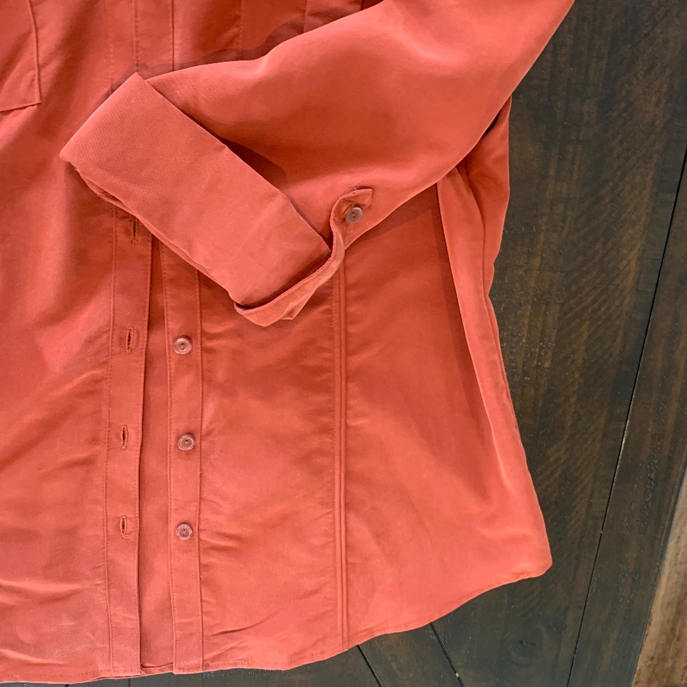 Rust Button Down - Picture 2 of 3